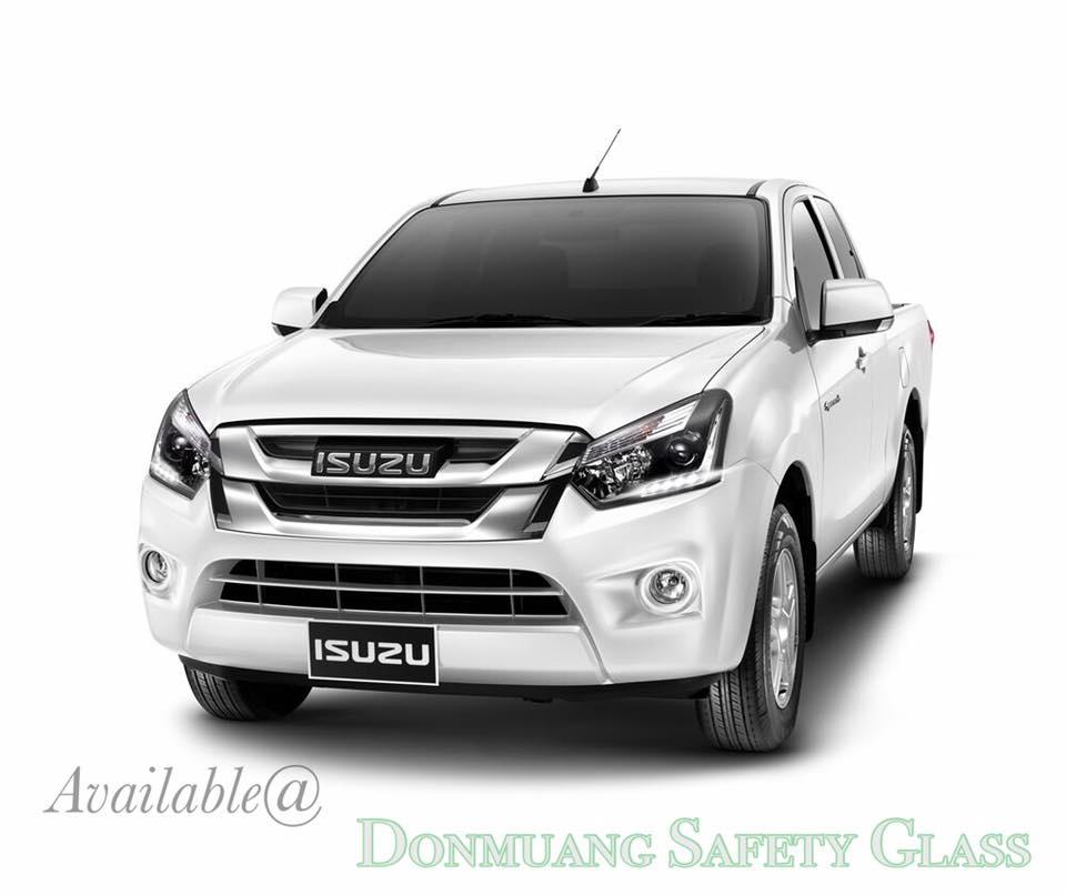 กระจกทุกแผ่นของกระบะใหม่ล่าสุด All New D-Max 1.9
