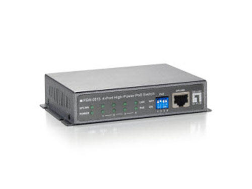 5-Port Fast Ethernet PoE Switch, 4 PoE Outputs, 120W รุ่น FSW-0513(power adapter included)/FSW-0513Z (excl. power adapter )