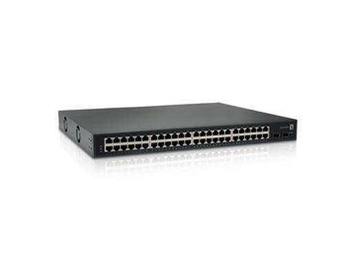 50-Port L2 Managed Gigabit PoE Switch, 802.3at PoE+, 375W, 2 x SFP, 48 PoE Outputs รุ่น GEP-5070