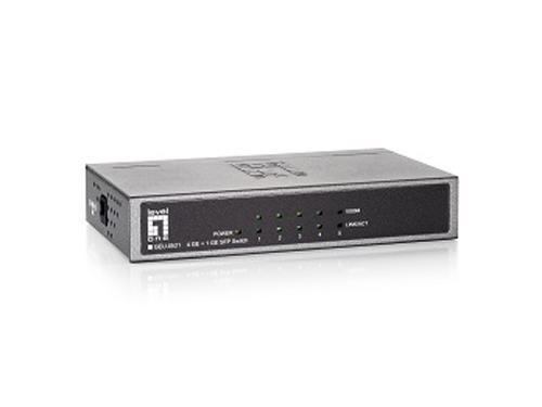 5-Port Gigabit Ethernet Switch, 1 x SFP รุ่น GEU-0521