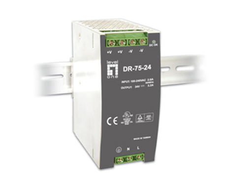 Industrial Power Supply, 24VDC, 75W, DIN-Rail รุ่น POW-2430