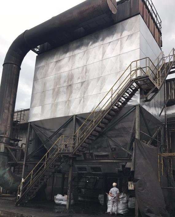 Installation Insulation Dust Collector