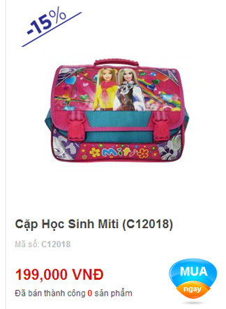 cap sieu nhe hoc sinh