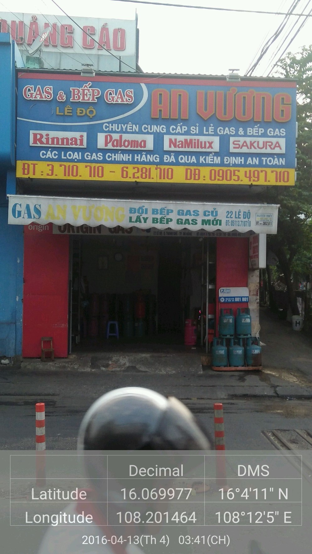 Cửa Hàng Ga Va Bếp Gas An Vương