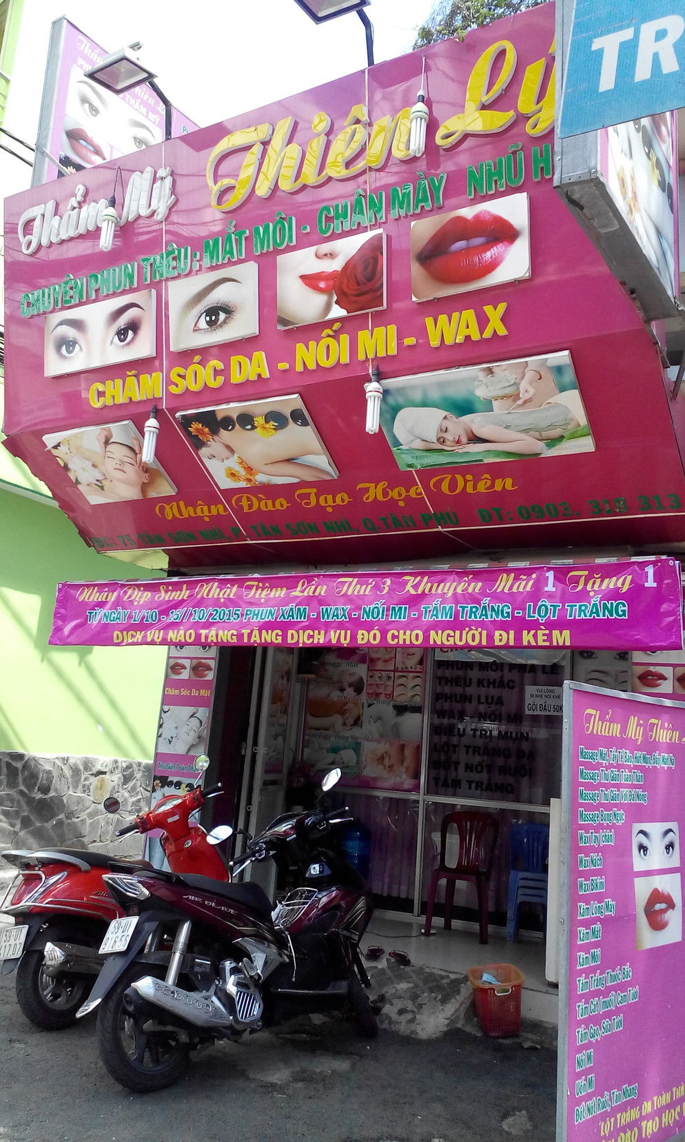 Thẩm Mỹ Viện Thiên Lý