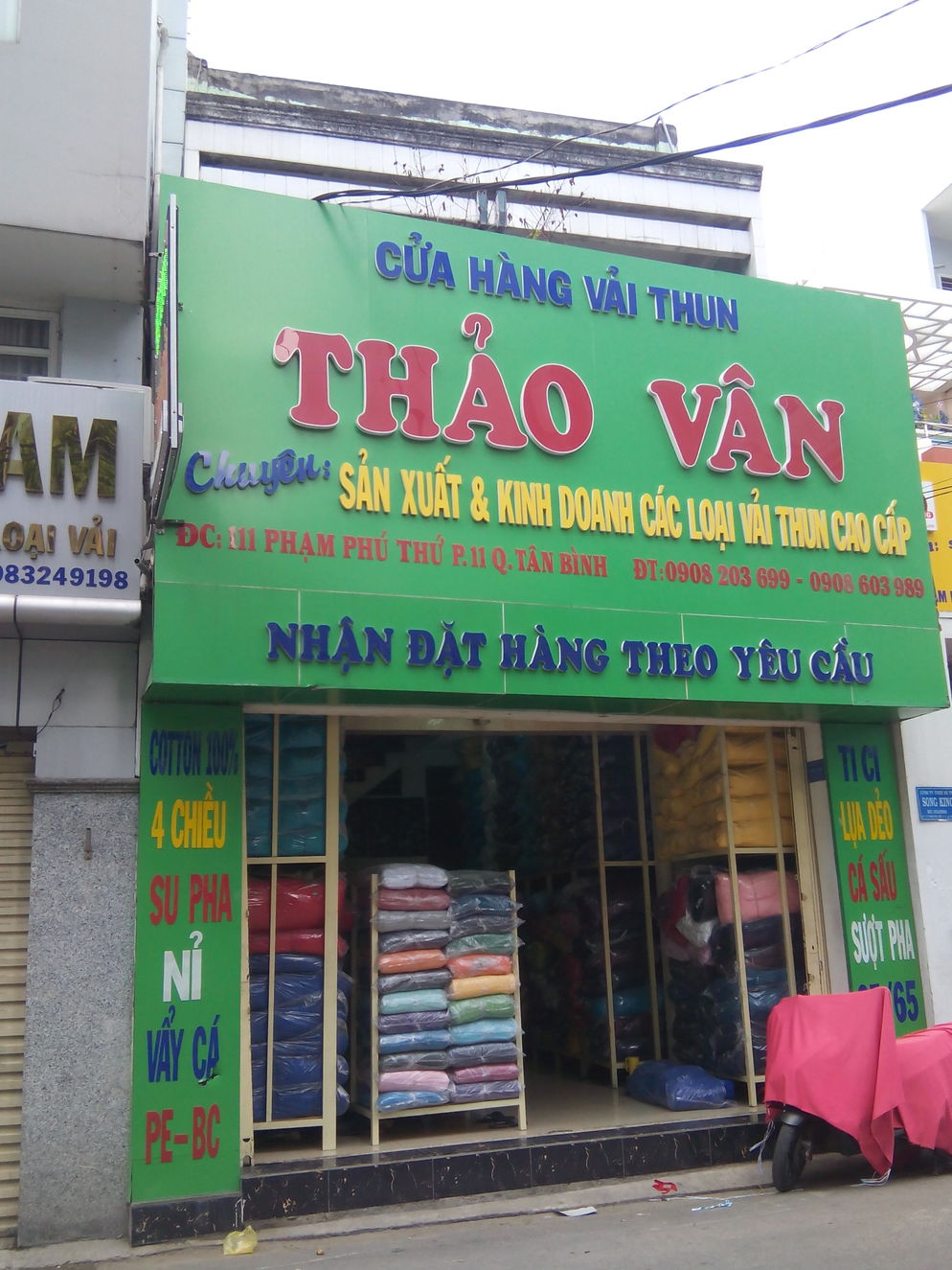 Cửa Hàng Vải Thảo Vân