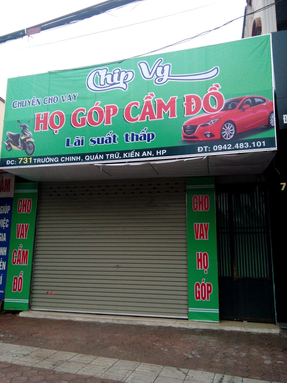 Dịch Vụ Cho Vay Cầm Đồ Chip Vy