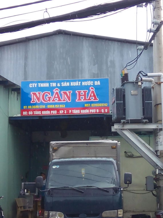 Công Ty TNHH TM Và Sản Xuất Nước Đá Ngân Hà