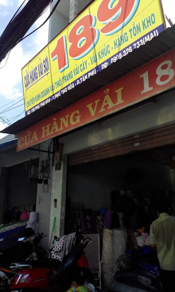 Cửa Hàng Vải Sợi 189