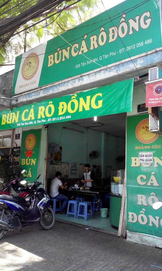 Quán Bún Cá Rô Đồng