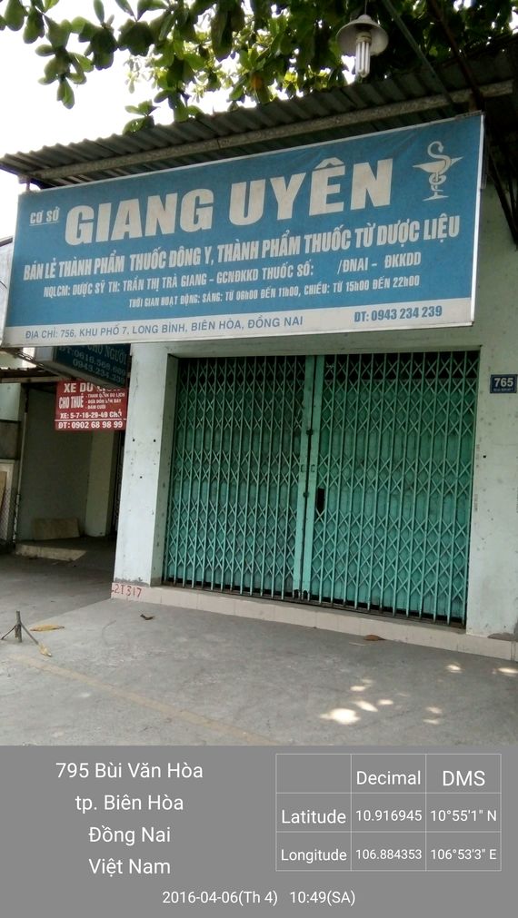 Cơ Sở Thuốc Đông Y Giang Uyên