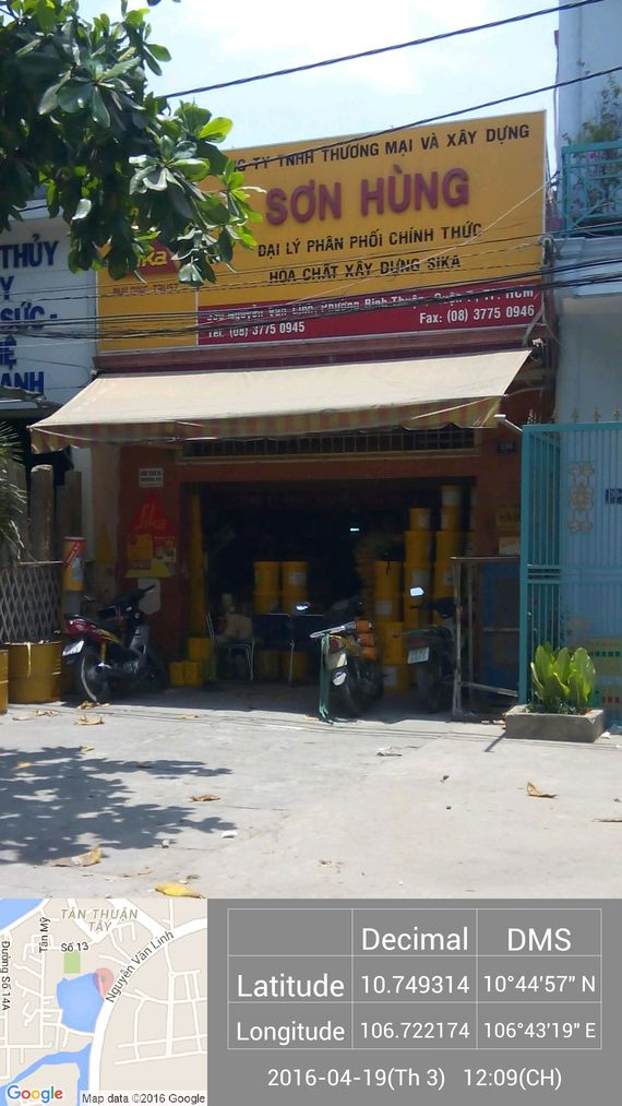Hoá Chất Xây Dựng Sơn Hùng