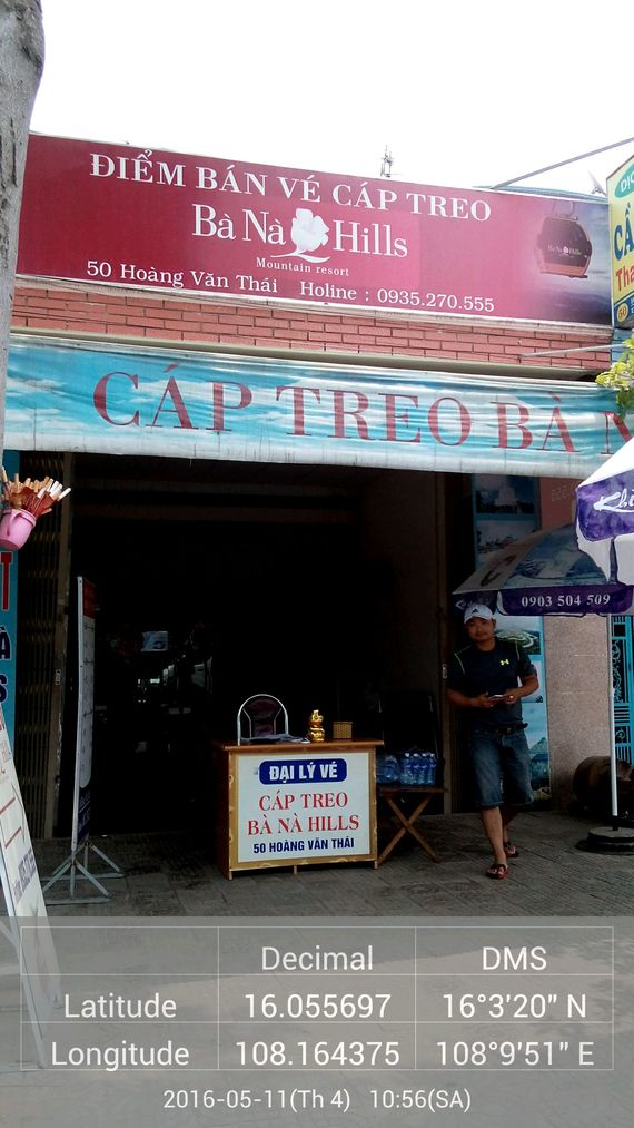 Điểm Bán Vé Cáp Treo Bà Nà Hill