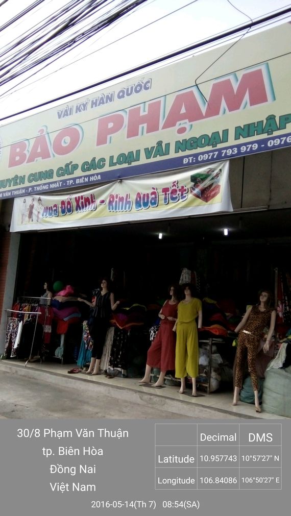 Vải Ký Hàn Quốc Bảo Phạm