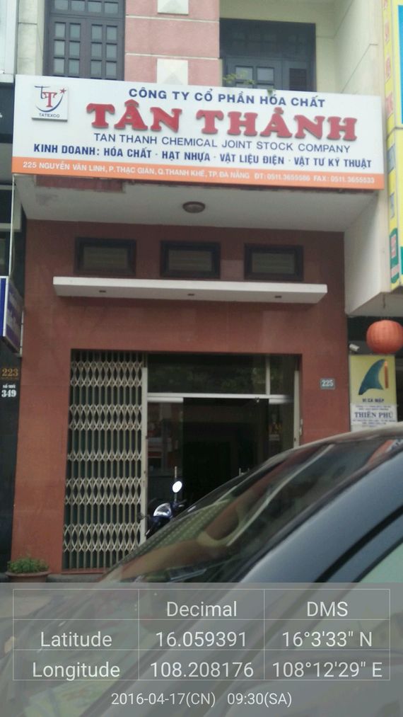 Công Ty Cổ Phần Hóa Chất Tân Thành