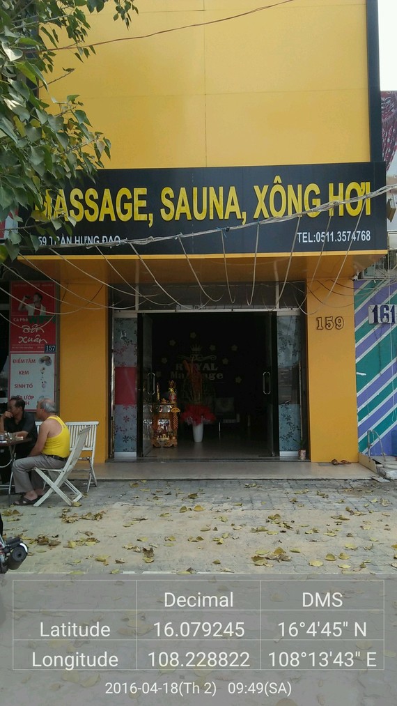 Tiệm Massage   Sauna   Xông Hơi