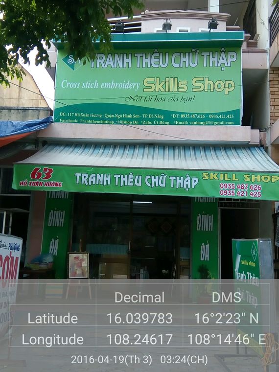 Cửa Hàng Tranh Thêu Chữ Thập