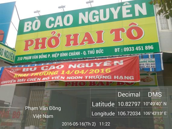 Bò Cao Nguyên Phở Hai Tô