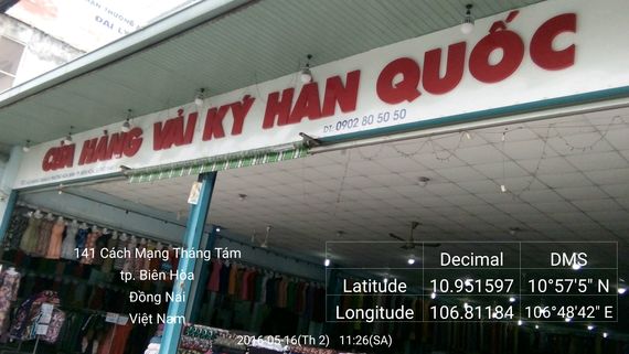 Cửa Hàng Vải Ký Hàn Quốc