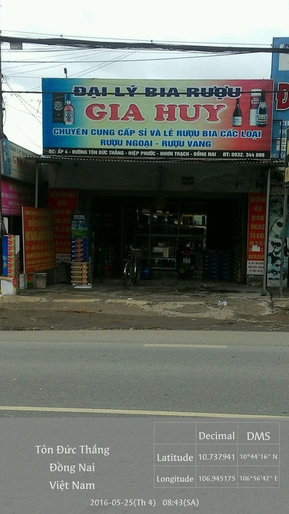  Đại Lí Bia Gia Huy