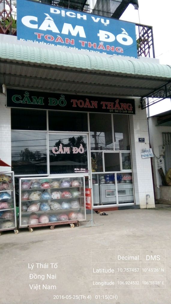  Dịch Vụ Cầm Đồ Toàn Thắng