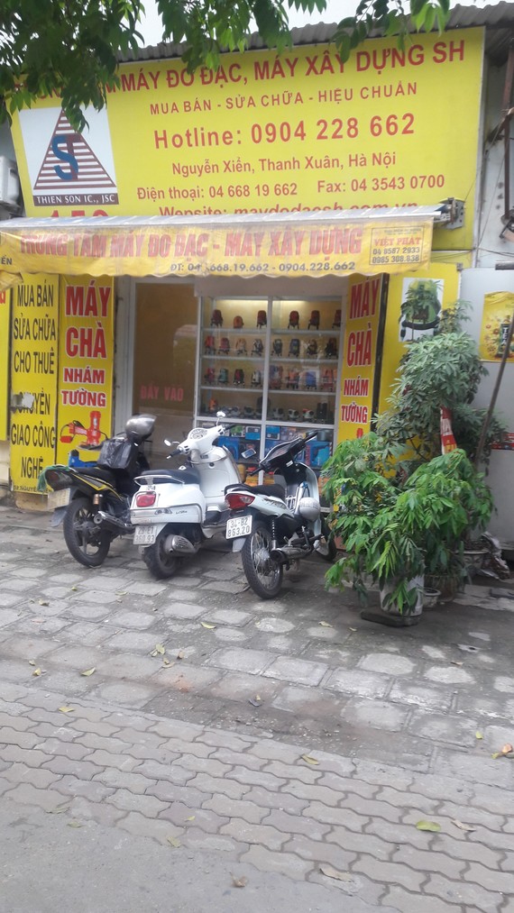 Trung Tâm Máy Đo Đạc - Máy Xây Dựng SH