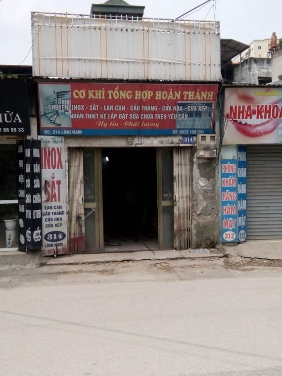 Cửa Hàng Cơ Khí Tổng Hợp Hoàn Thành