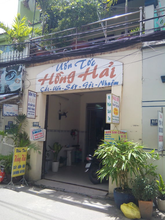 Uốn Tóc Hồng Hải
