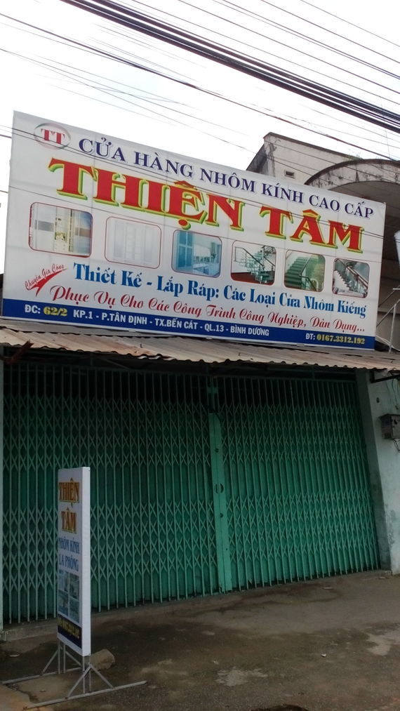 Cửa Hàng Nhôm Kính Cao Cấp Thiện Tâm