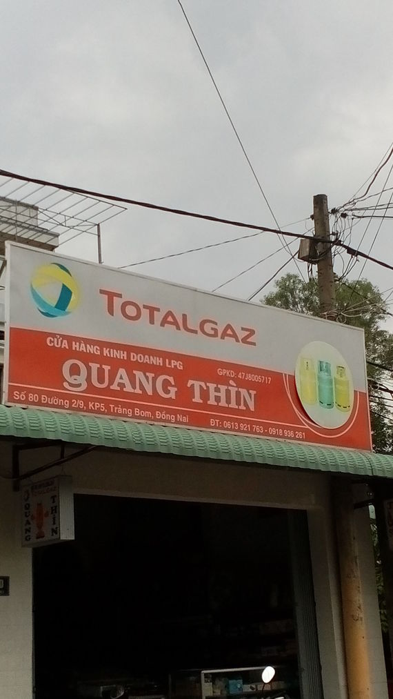 Cửa Hàng Kinh Doanh LPG Quang Thìn
