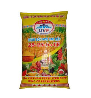 Phân NPK 25-25-5+TE