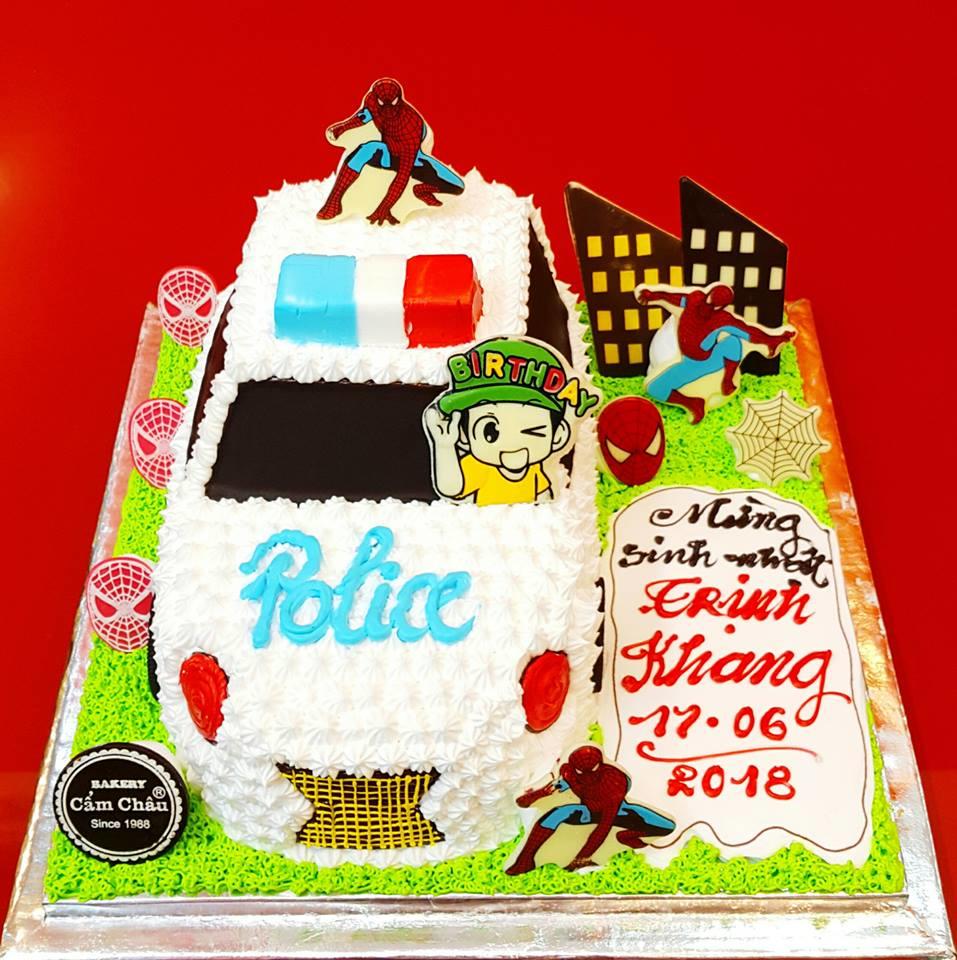Bánh kem chiếc xe cảnh sát Police TR1870010