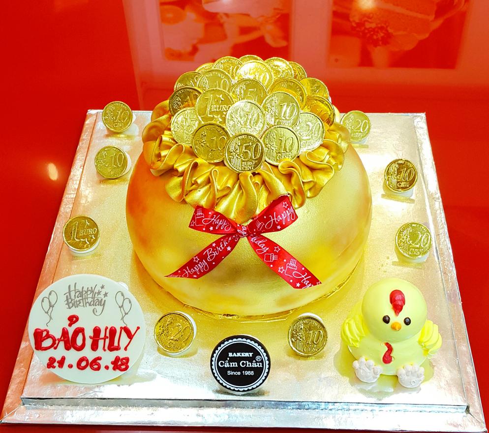 Bánh kem hủ vàng túi vàng nhũ AD1870038