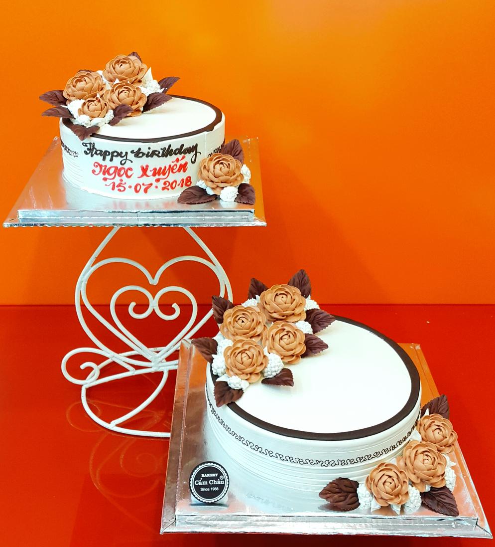 Bánh kem sinh nhật 2 tầng Capuchino AD1870055