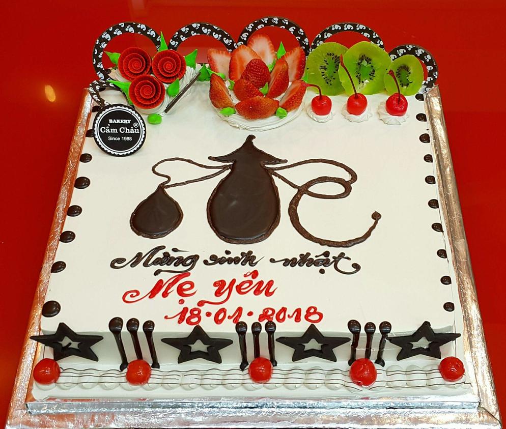 Bánh kem tặng mẹ chocolate AD18720031