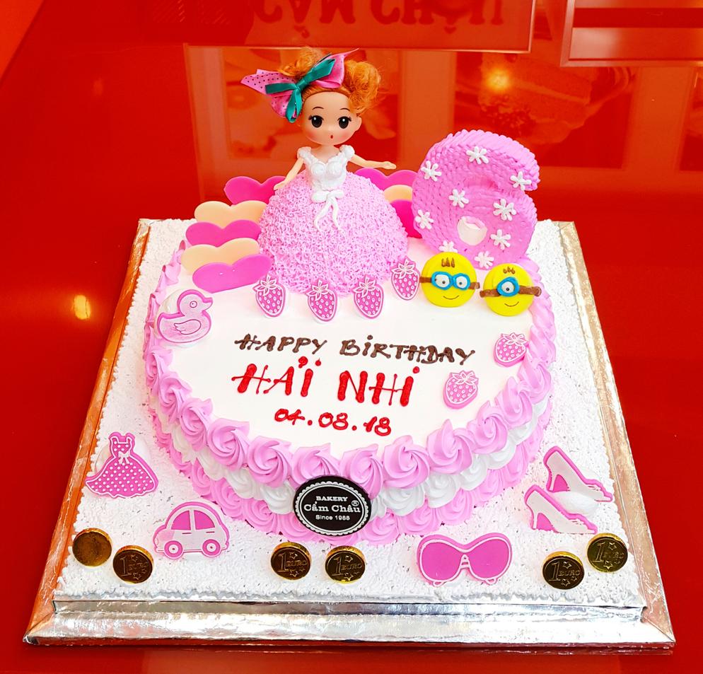 Bánh sinh nhật búp bê chibi TR189100008